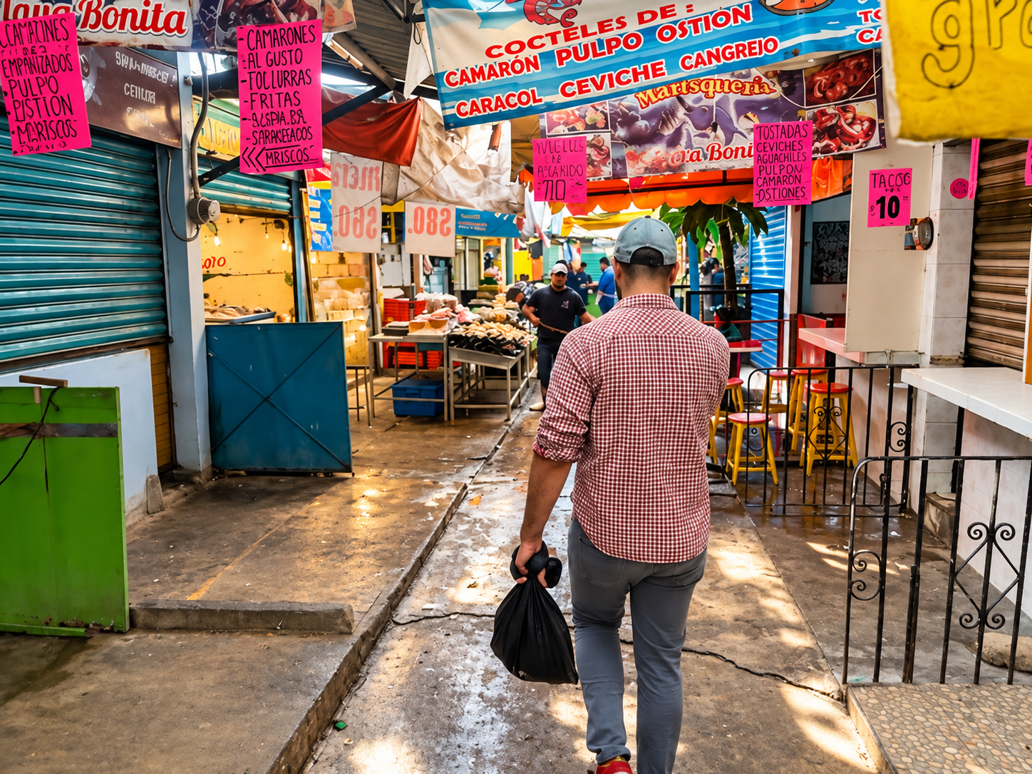 Central de Abastos market in Oaxaca