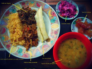 Almuerzo santo. En Barinas.