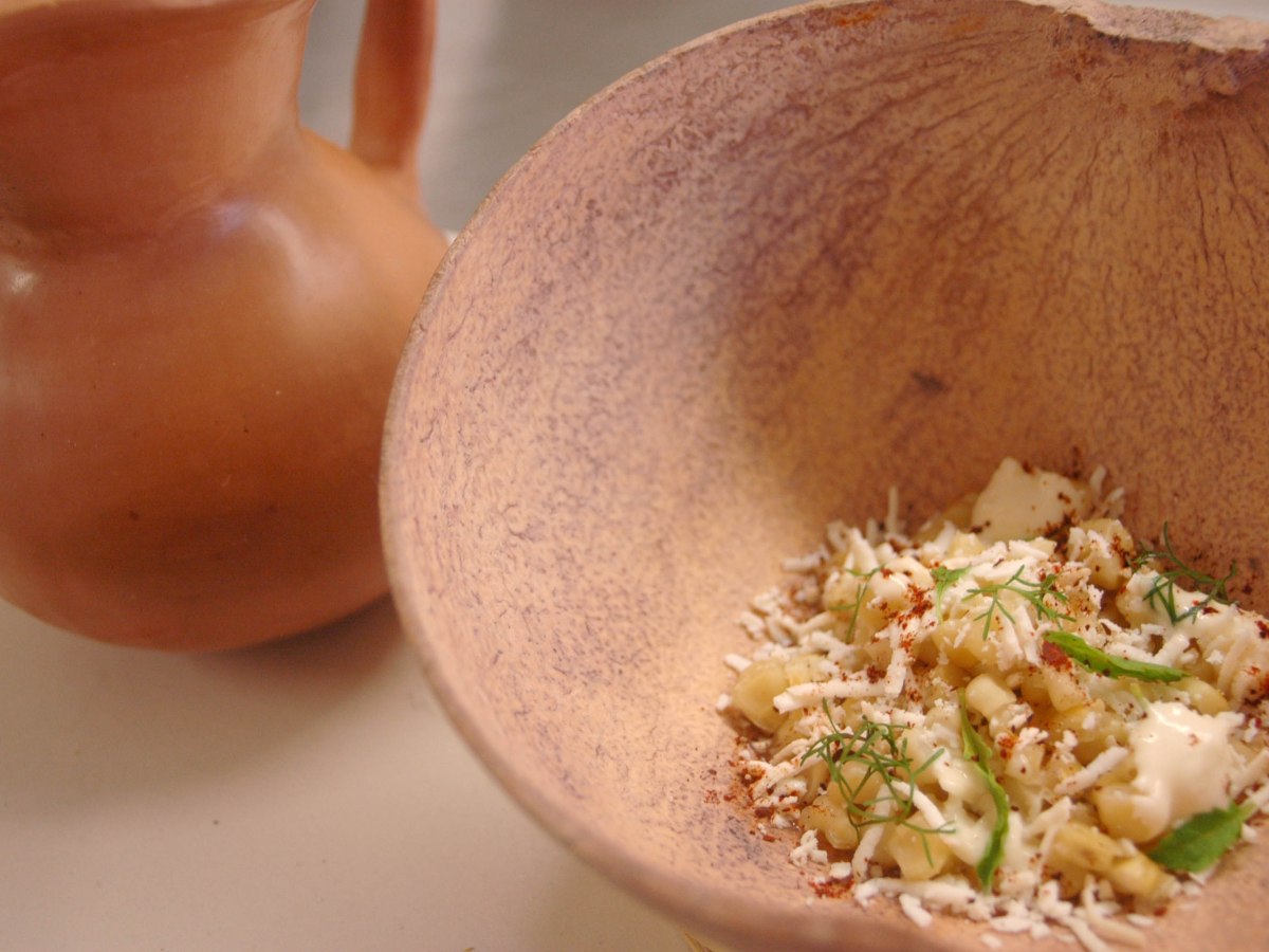 Receta del Chef Yiannis Rojas: Chileatole o&nbsp;Chileatol.